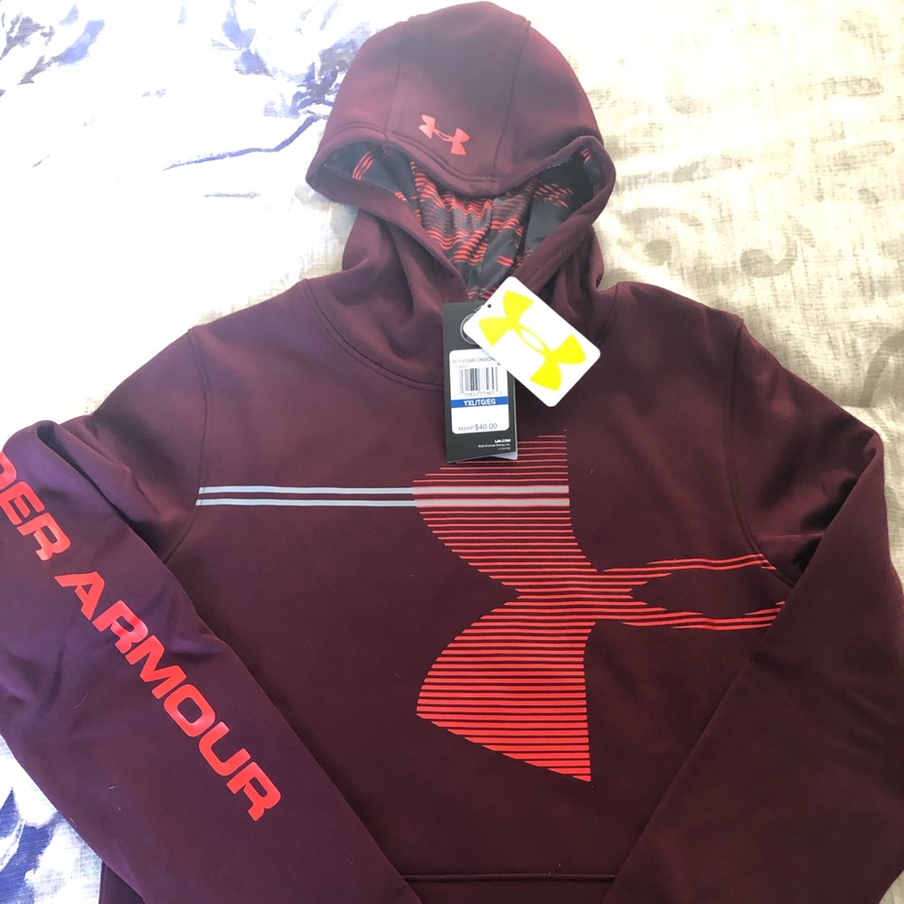 Under Armour boys hoodie new with tags